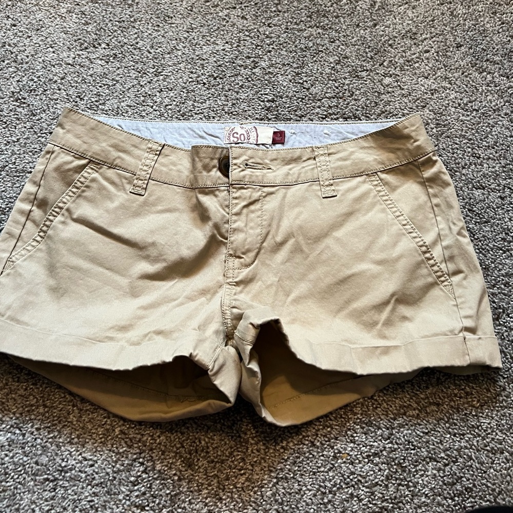 Kohls so khaki shorts size 3